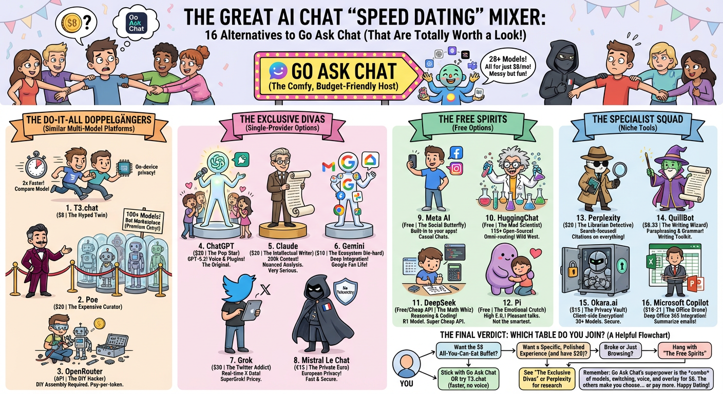 16 Go Ask Chat Alternatives Worth Considering infographic